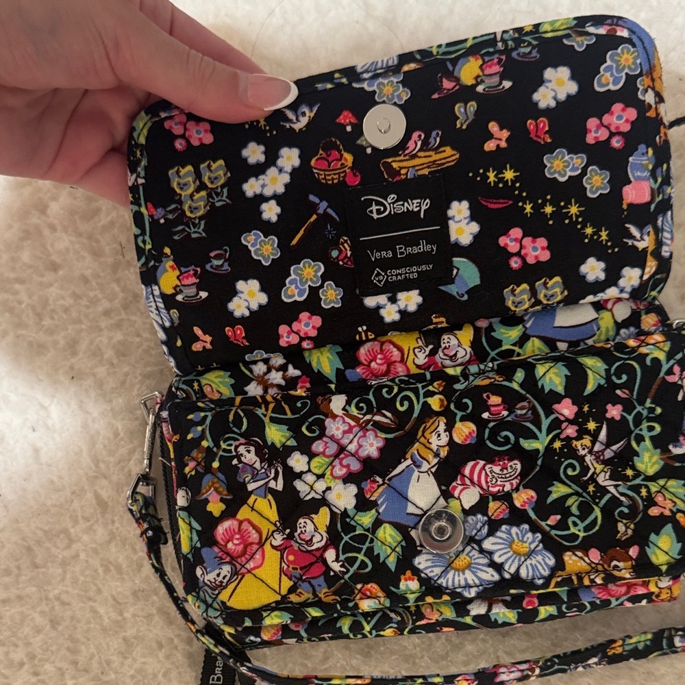 Vera Bradley Disney Floral Purse - Picture 3 of 8
